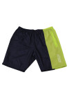 U371 Bulk Supply Color Matching Running Sports Shorts Elastic Waistband with Custom Embroidery Breathable Sport Pants