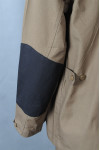 D346 Manufacturing Long Sleeve Suit, Contrasting Color Pocket Lapel Jacket, Double Side Big Pocket Straight Pants Industrial Uniform