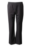 H244 Bulk Order Custom Dark Gray Trousers Elastic Drawstring Singapore Pant and Trousers 