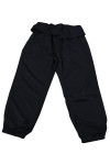 U377 Manufacture Dark Blue Drawstring Yoga Wide Waist With Elastic Full Length Sport Pants