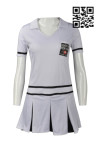 BG021 Tailor-made Beer Ladies Clothing Short Sleeve Dress with Pleats