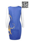 BG018 Personalized Beer Girls Uniforms Sleeveless Graphic Print Dress