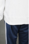 IG-BD-CN-181 Personalised Design Blue and White Track Jacket and Striped Trousers Sports Competition Team Uniform