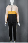 IG-BD-CN-172 Design Your Own Tri-Colour Collar Zipper Sportswear Tracksuit Group Uniform