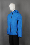 IG-BD-CN-173 Customised Design Athlete Jacket with Zipper Pocket in Blue