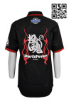 DS051 Personalized Dart Shirts Sublimated Black Polos Sports Team Jersey