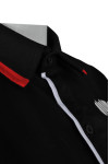 DS051 Personalized Dart Shirts Sublimated Black Polos Sports Team Jersey