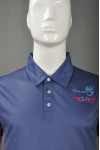 DS054 Customize Darts Polo Shirts Dark Blue Jersey with Dye-Sublimation Printing 