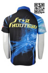 DS060 Design Your Own Darts T-shirts Cosmic Black and Blue Dart Jersey