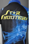 DS060 Design Your Own Darts T-shirts Cosmic Black and Blue Dart Jersey