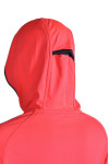 W182 Personalized Sportswear Outfits Women's Red Waterproof Training Top 