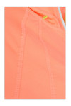 W180 Customized Ladies' Sportswear Orange Running Jacket with Reflective Zip