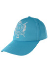 HA326  Customized sky blue baseball cap design embroidered logo baseball cap