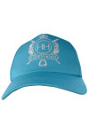 HA326  Customized sky blue baseball cap design embroidered logo baseball cap