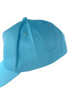 HA326  Customized sky blue baseball cap design embroidered logo baseball cap