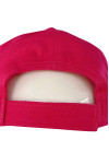 HA327  Make red baseball cap design embroidered logo baseball cap