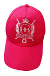 HA327  Make red baseball cap design embroidered logo baseball cap