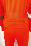 SKWK105 Customized Orange One Piece Long Sleeve Enterprise Collar Men's Clothing  Industrial Uniform