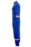 SKWK110 Made Blue Mens Long Sleeve Bodysuit Elastic Elastic Waist Industrial Uniform