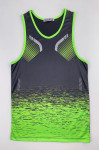 SKTAFC005 Design Men's Gradient Running Singlet 