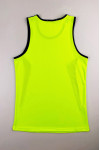 SKTAFC006   Design Men's Fluorescent Green Colorblock Singlet 