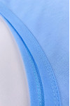 SKV044 Made Light Blue Women's Hoodie  Vest Jacket 