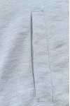 SKV048 Custom Grey Men's Hooded Sweatshirt Vest Jacket