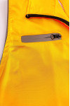 SKV060 Customized Solid Yellow Reflective Strip  Vest Jacket 