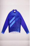 SKCSCP007 Design Men's Blue Long Sleeve  Cycling Jersey