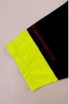 SKCSCP016 Customized Men's Fluorescent Yellow Short Sleeves Cycling Jersey