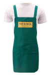 AP175  Design mint green apron