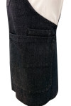 AP176  Design one-piece washed denim apron