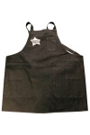 AP176  Design one-piece washed denim apron