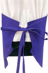 AP178 Customized half body solid color apron