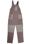 SKWK113 Fabrication Grey Back Waist Elastic Industrial Coverall
