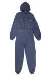 SKWK118 Customized long-sleeved denim reflective strips  Industrial Coverall