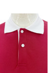 P1352 Custom long sleeve stitching Polo shirt design color collar