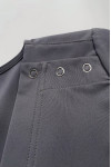 SKU049 Made Grey Short Sleeve V-Neck Suit Nursing Uniform