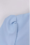 SKU060 Customized Mid Sleeve Blue Dress Nursing Uniform