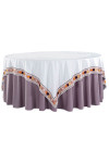 SKTBC053 Online ordering round table cover fashion design high-end wedding banquet tablecloth tablecloth specialty store 120CM, 140CM, 150CM, 160CM, 180CM, 200CM, 220CM