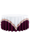 SKTBC053 Online ordering round table cover fashion design high-end wedding banquet tablecloth tablecloth specialty store 120CM, 140CM, 150CM, 160CM, 180CM, 200CM, 220CM