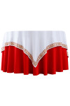 SKTBC051 Customized hotel banquet tablecloth Personally designed European-style anti-wrinkle jacquard high-end hotel club table cover 120CM, 140CM, 150CM, 160CM, 180CM, 200CM, 220CM