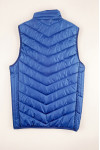 SKVM011 Manufacture of blue quilted jacket Customized new smart heating warm quilted vest Quilted vest specialty store 