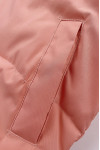 SKVM015  Bulk custom quilted fake two-piece jacket design elastic cuffs warm hooded jacket quilted jacket supplier