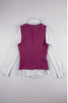 SKLS104 Manufacture Burgundy Women's Suits Personal Design Vest Blazer Hotel Manager Women's Suit Supplier 