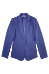 SKLS105  Large-scale customized women's professional suit jacket Fashion design front desk reception overalls Single row one button Women's suit garment factory