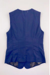 SKLS106 Online Order Royal Blue Suit Vest Custom Bank Staff Vest Suit Ladies Vest Vest Supplier