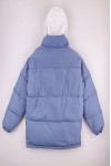 SKVM018 Online ordering quilted all-match zipper jacket design hooded thermal jacket quilted jacket center