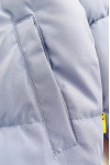 SKVM018 Online ordering quilted all-match zipper jacket design hooded thermal jacket quilted jacket center