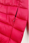 SKVM020 Mass-made women's team down jacket Personally designed light red hooded jacket Down jacket store